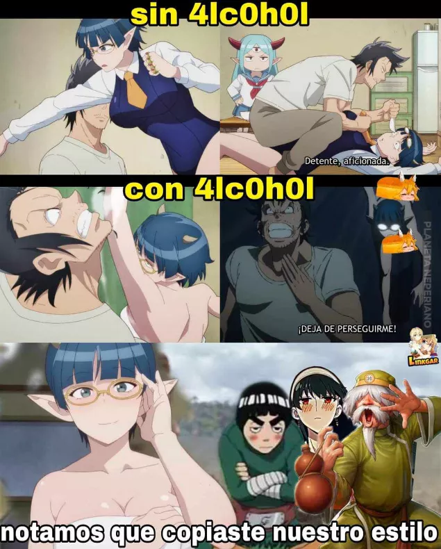 Uff tremendos combos la del viejito