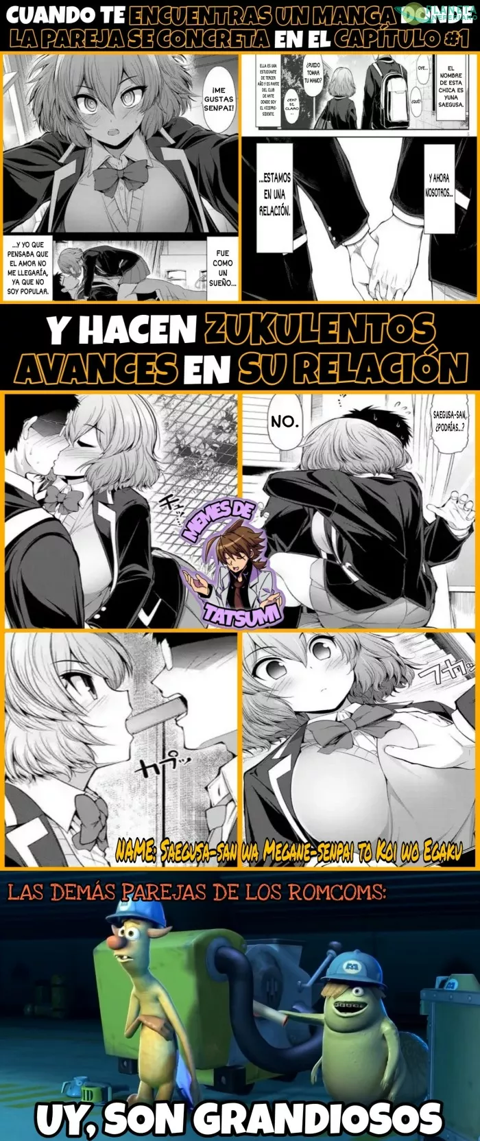 ESE TIPO DE PAREJAS NO SE ENCUENTRAN EN CUALQUIER MANGA
