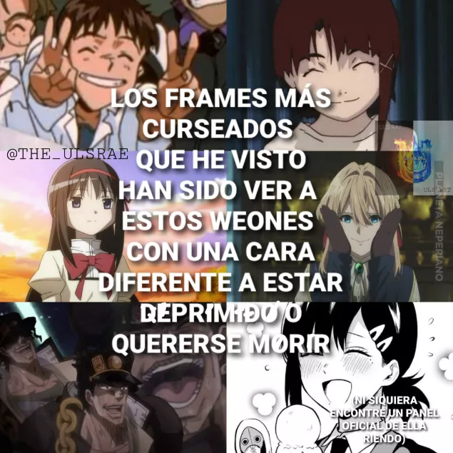 unos frames bien disfrutables de personajes traumados
