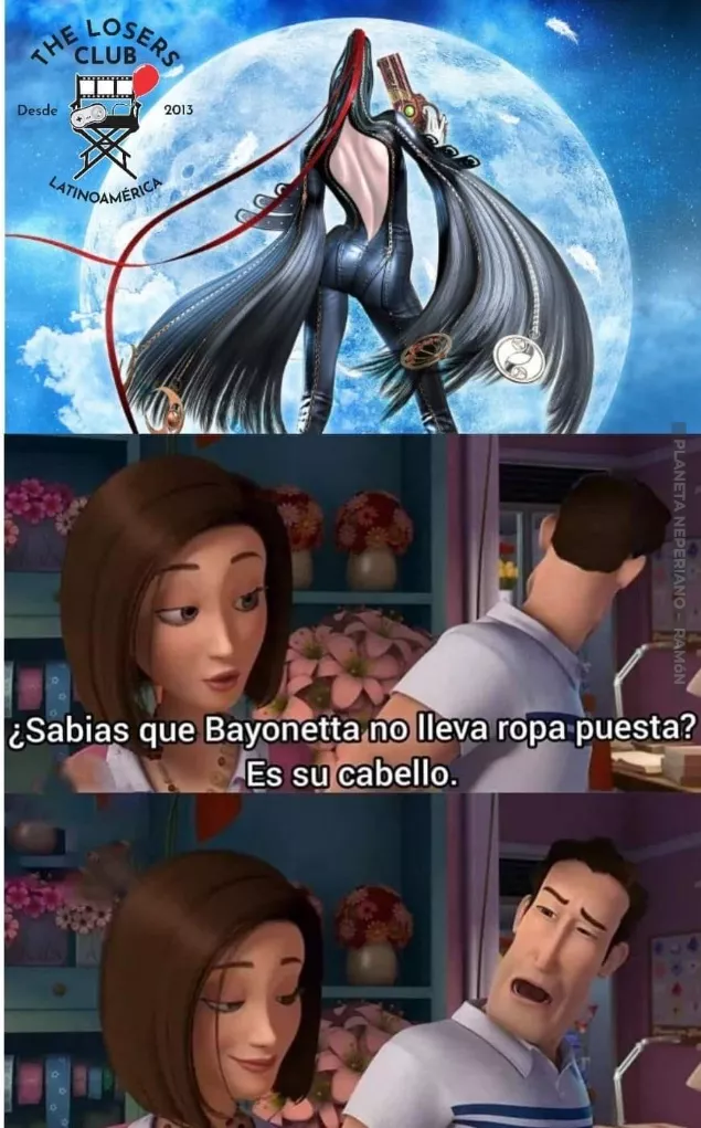 para aquellos que no sabian, ya saben, bayonetta esta desnuda