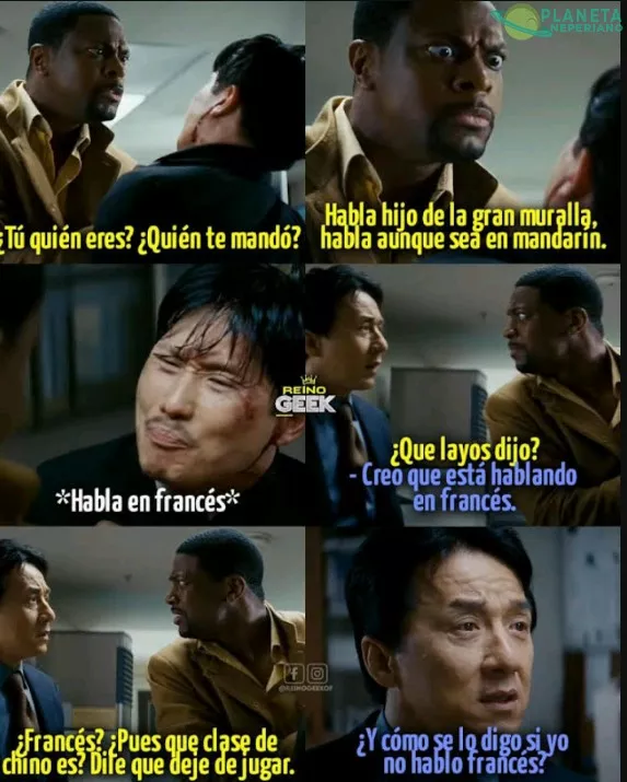 Que chino habla francés 