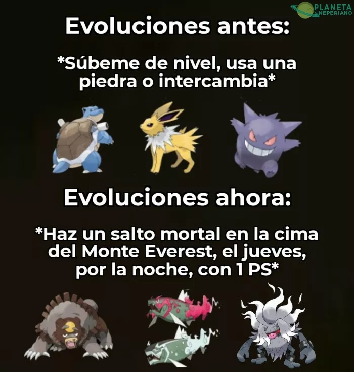 Jodida evoluciones específicas