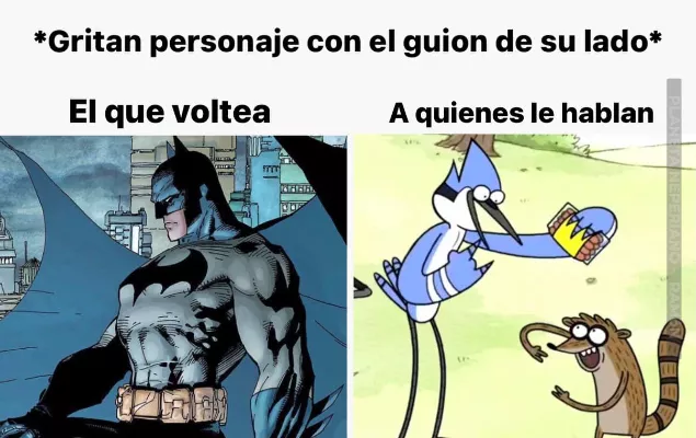 almenos ellos con comicos :v