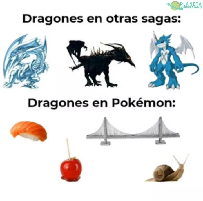 Y para el colmo no son dragón dragon