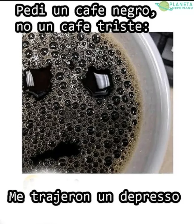 No quien le gritó al cafe