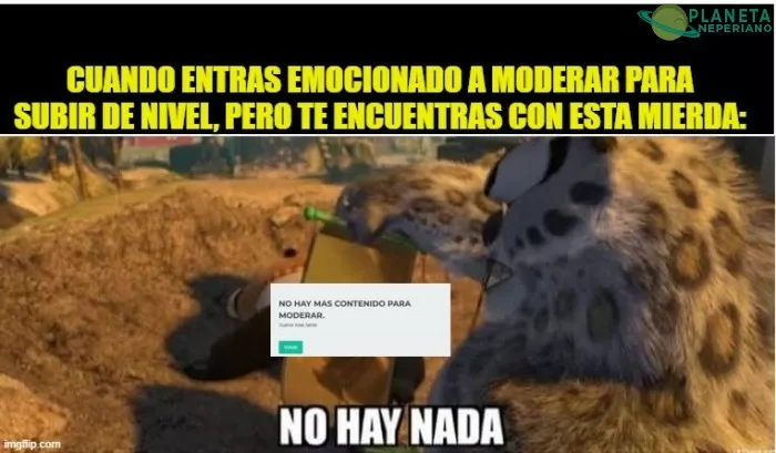 Aja, y por las prisas uno hace memes bien feos y sin gracia(como este)