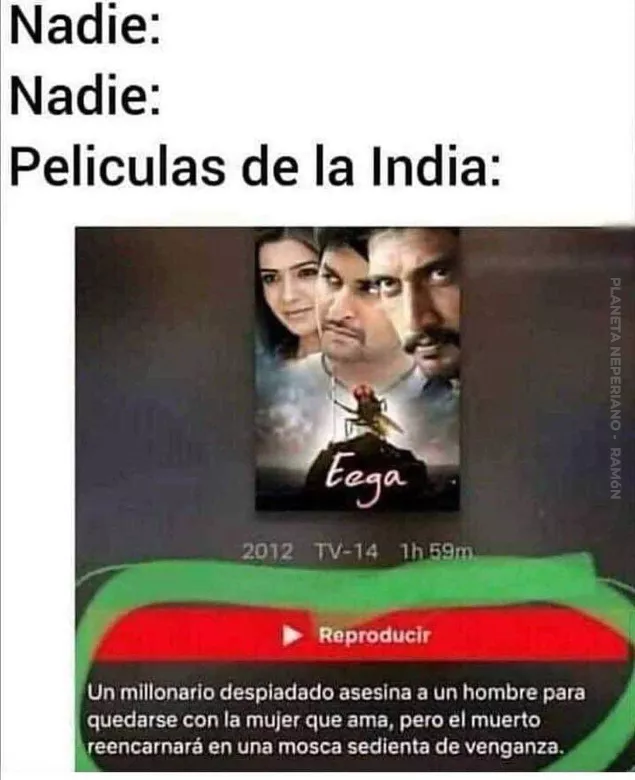 una pelicula muy normal en ese pais xd