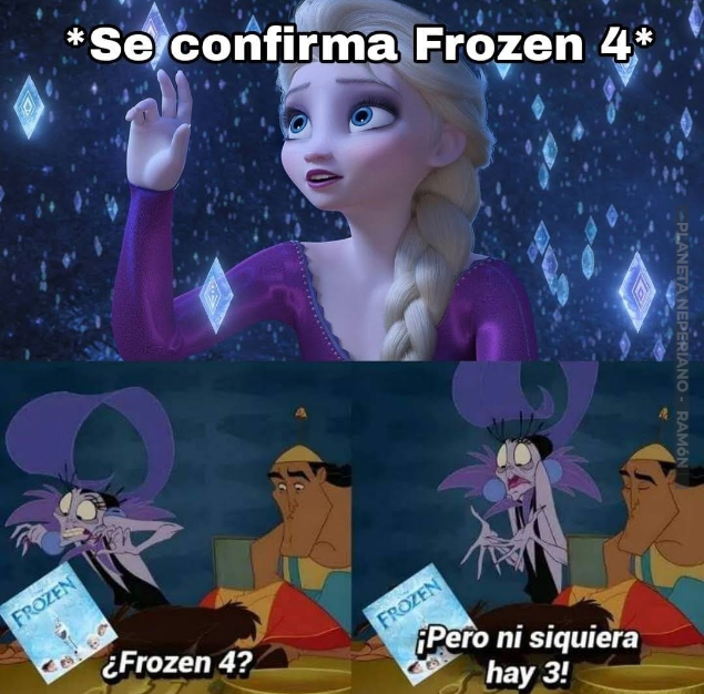 parece broma, pero es verdad que habra frozen 4