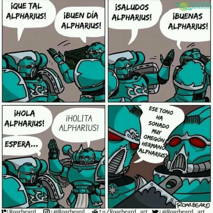 Yo soy Alpharius...