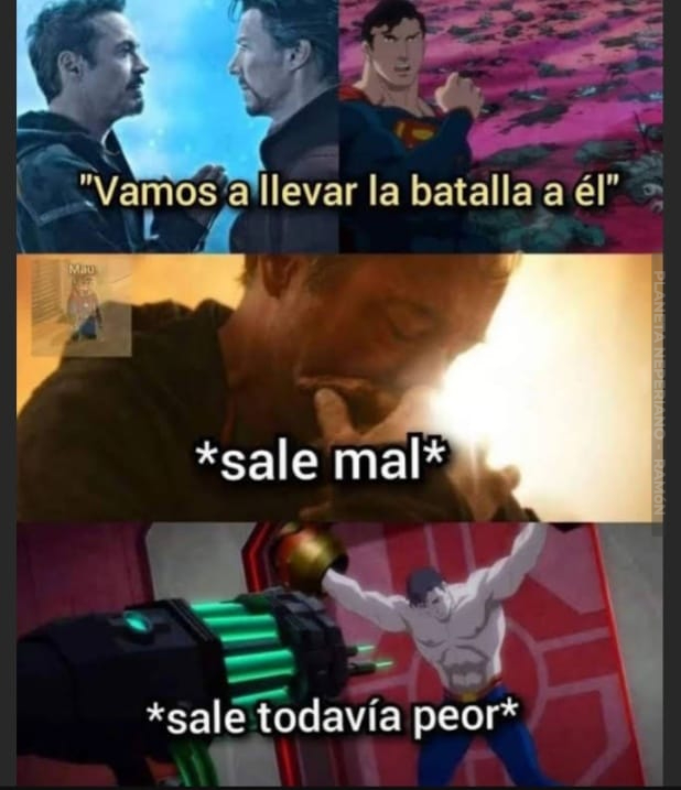 nunca dejen que iron man o superman sean los lideres, o saldra muy mal