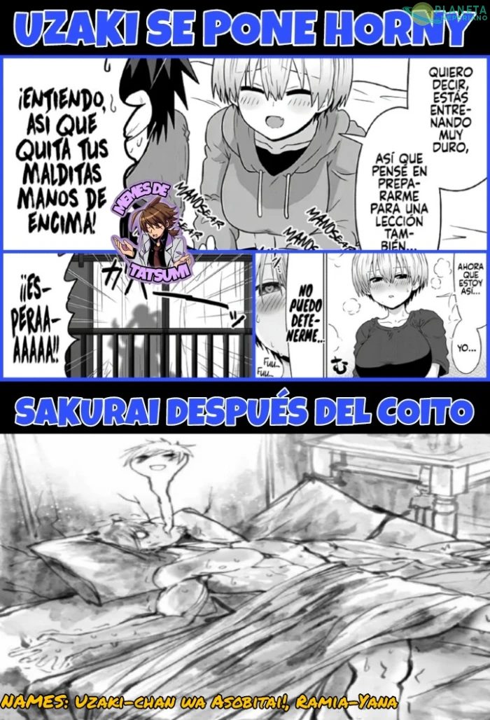 UZAKI SE VOLVIO NINFOMANA DE GOLPE