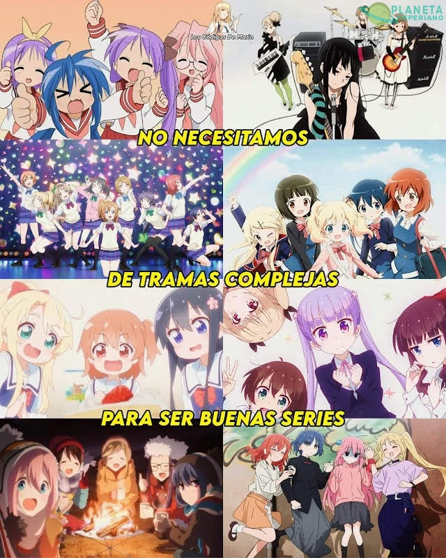 Animes tranquilos y purificadores