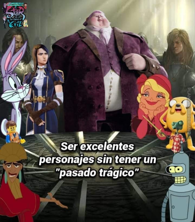 los mejores personajes sin excusa aluna :-)