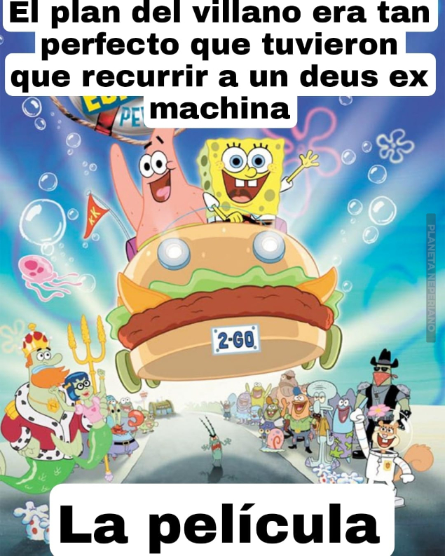 y aun asi, es la mejor peli de bob esponja