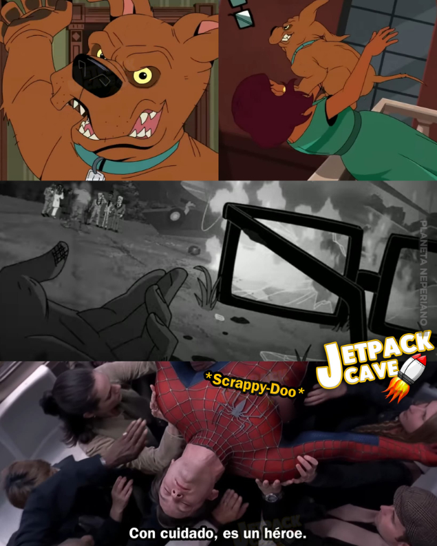 scrappy mato a velma....................es un maldito heroe :,D