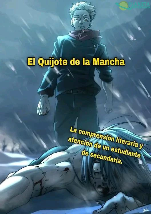 Don Quijote de la Marcha, el asesino de incultos a la lectura.