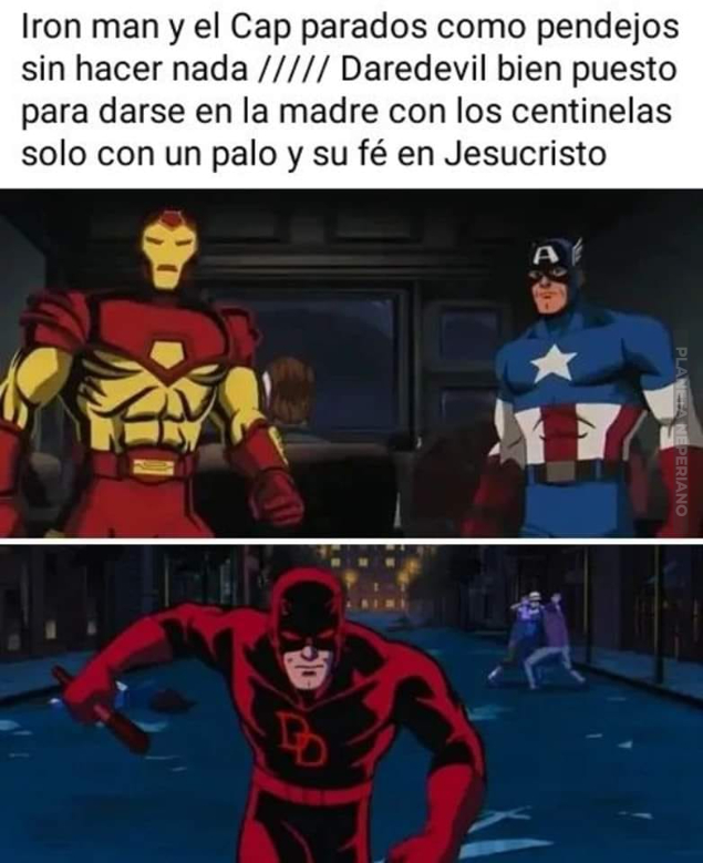 por algo le llaman el hombre sin miedo!!