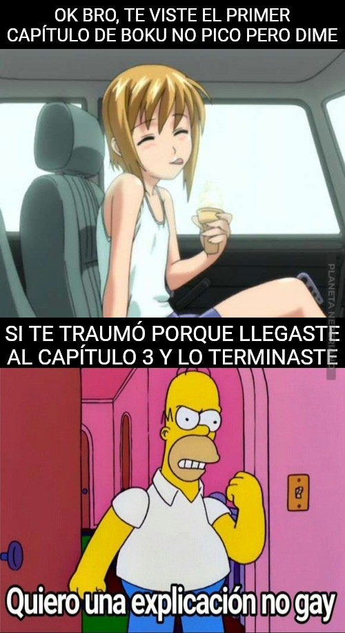 Nunca había pensado esto cuando termine Boku no pico