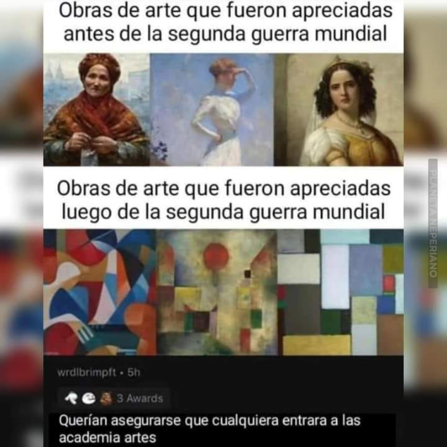 con razon ahora cualquier cosa es arte