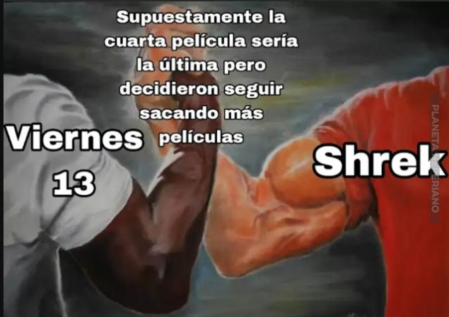 y seguiran con shrek hasta que deje de vender :v