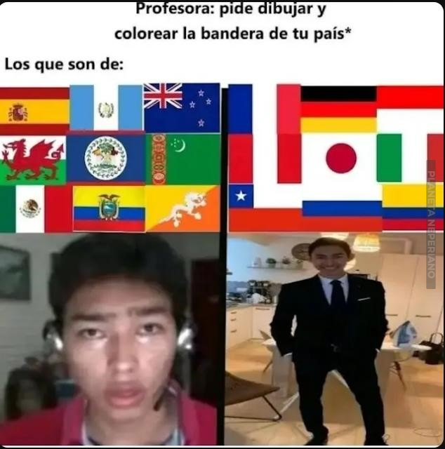 los de la derecha la tienen mas facil que la tabla del 0 :v