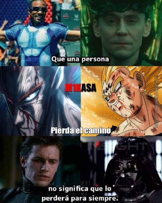 incluso los villanos aun se pueden redimir a tiempo