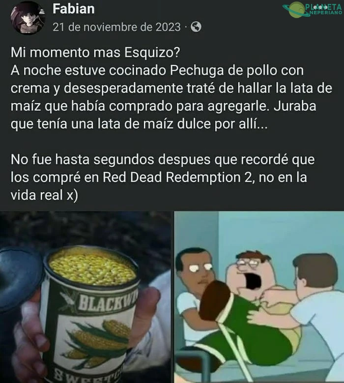 Se confundio de realidad