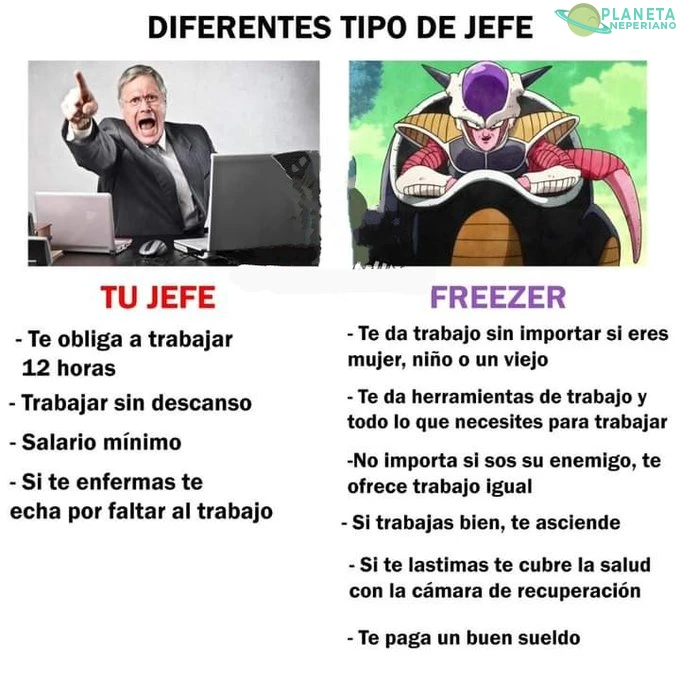 ¿A quien le apetece tener un jefe como freezer?