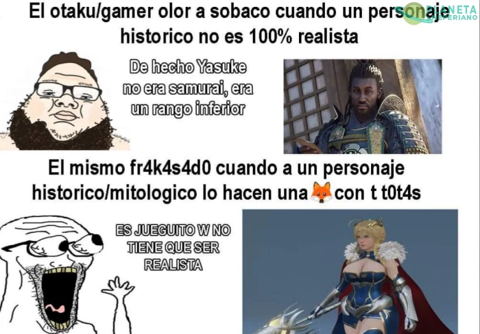 Si son ustedes, que pesimo gusto