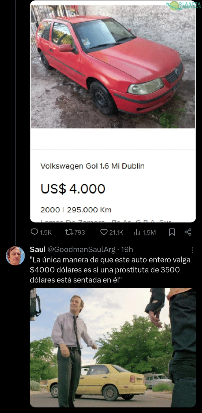 Que oferta y conclusión más rara para un auto