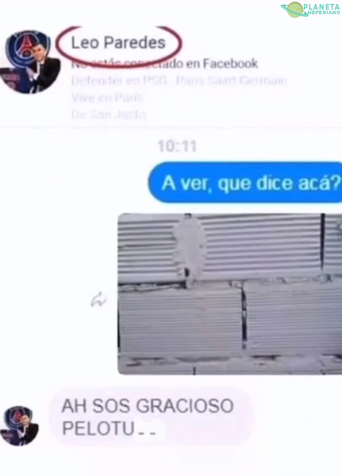 Al menos logro que le responda