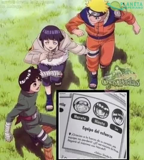 Hubiera sido interesante que fueran equipo... Rock Lee hubiera sido un mejor amigo para Naruto