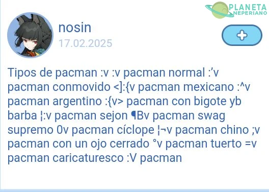 El diccionario pacman