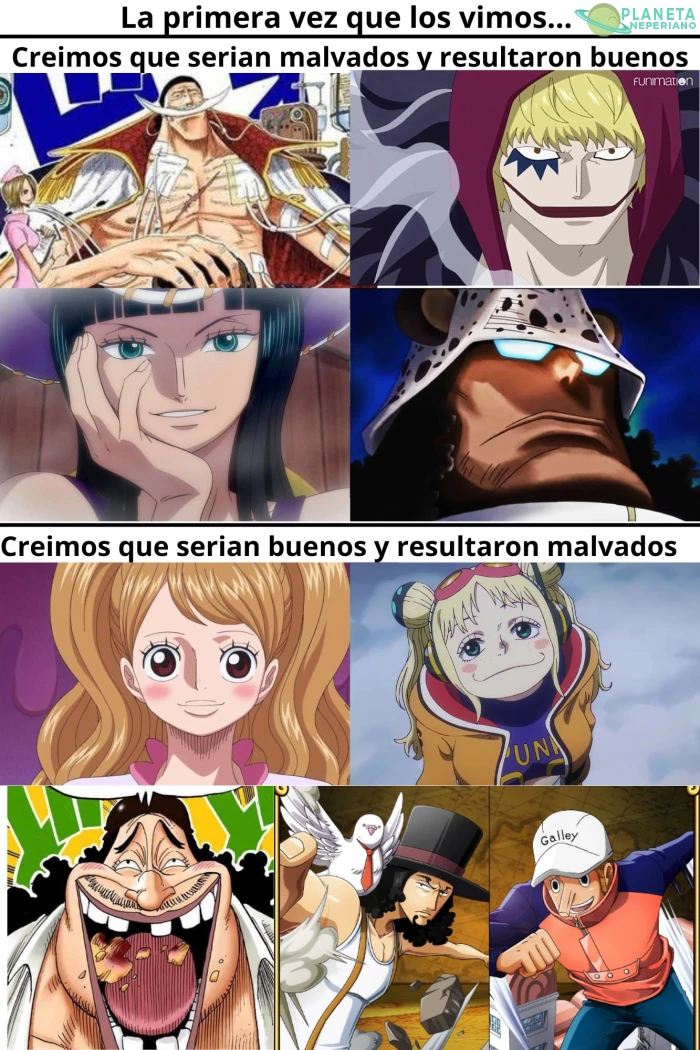 One piece ha dado personajes para todo