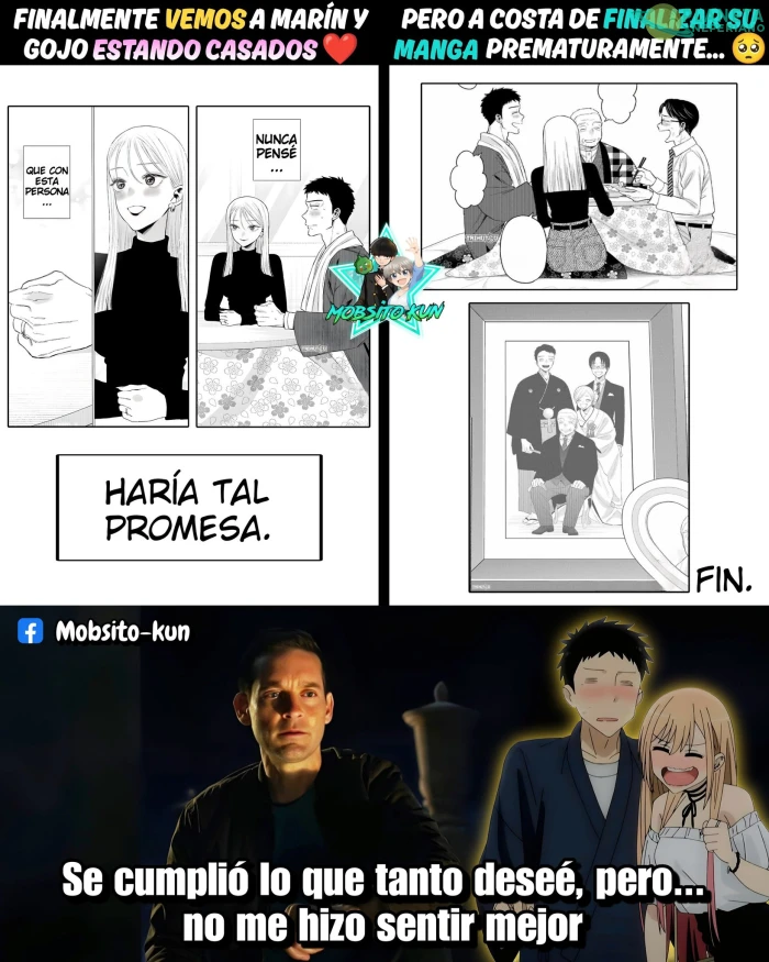 Ay Marin y Gojo, aun tenían tanto para dar... pero al menos terminaron bien