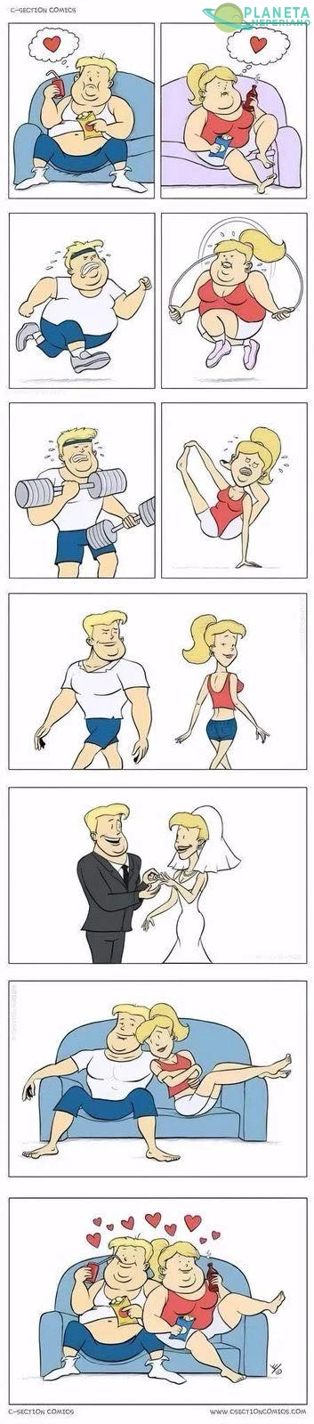 tantas vueltas para terminar igual, pero acompañados