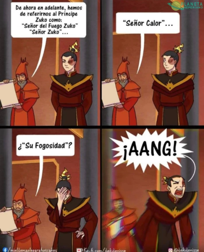 Bromeando con el señor del fuego
