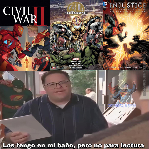 Mmmm, Age of Ultron es malo, pero no al nivel de civil war 2 y injustice esos son tremenda c4g4da -2