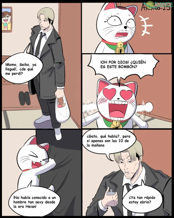 La turbo abuela es literal una gata rompe hogares