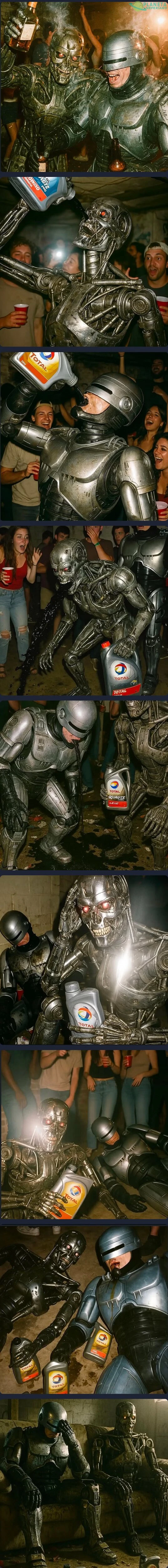 Borrachera robotica