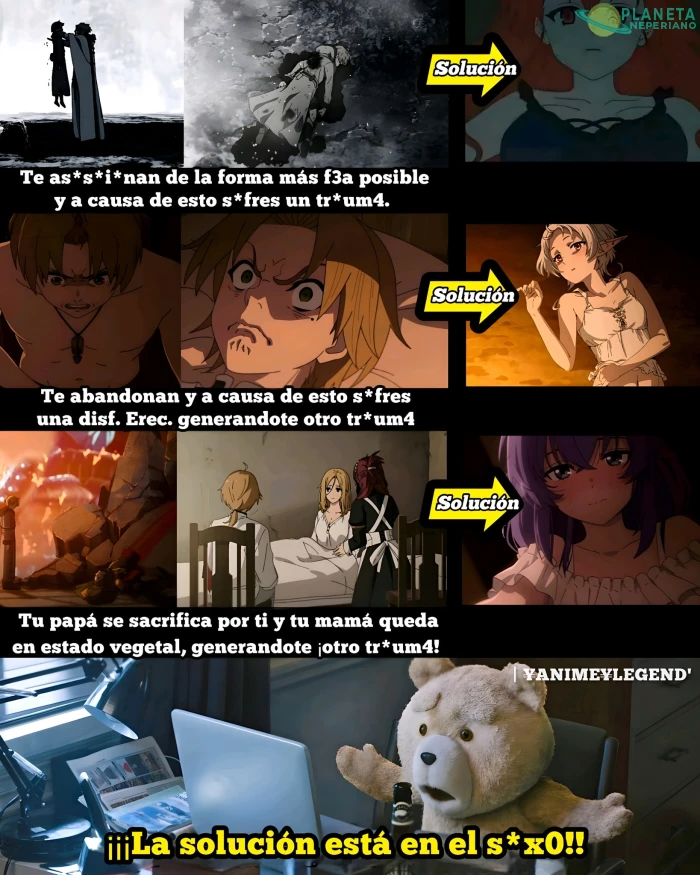 esposas de rudeus, o trofeos de traumas conquistados??