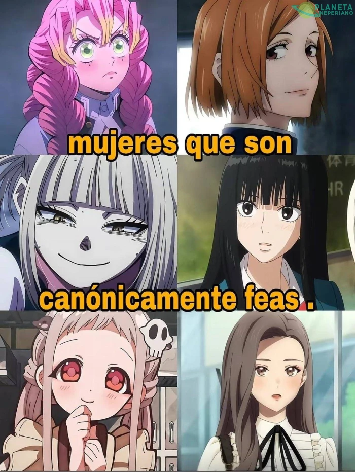 viendo el lado positivo, al ser feas nadie me las disputaría...