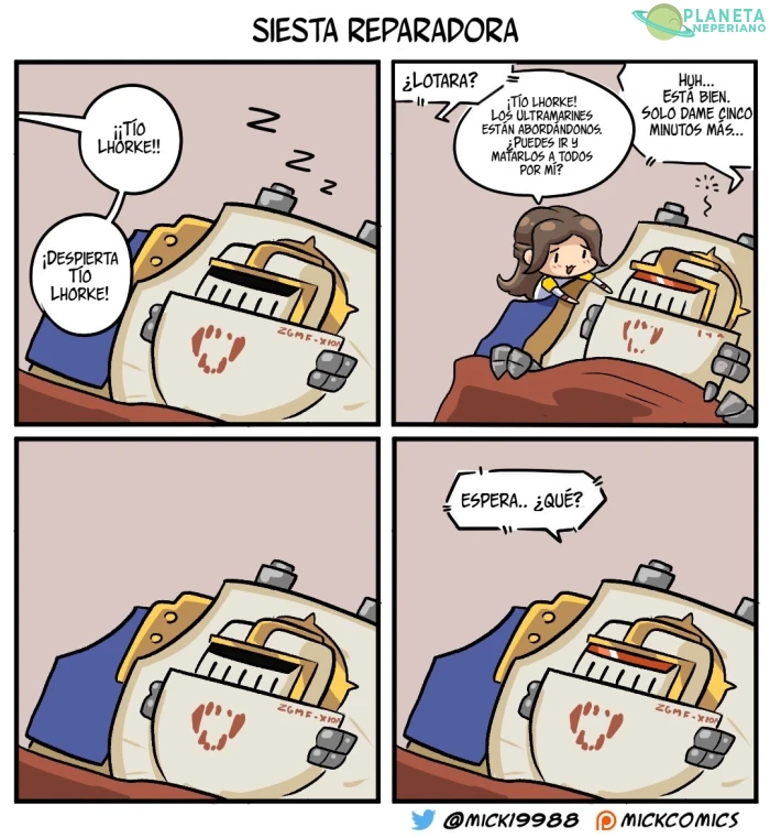 Que loco despertar así...