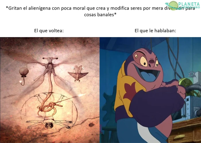 En serio, el tipo tiene un problema serio creando vida