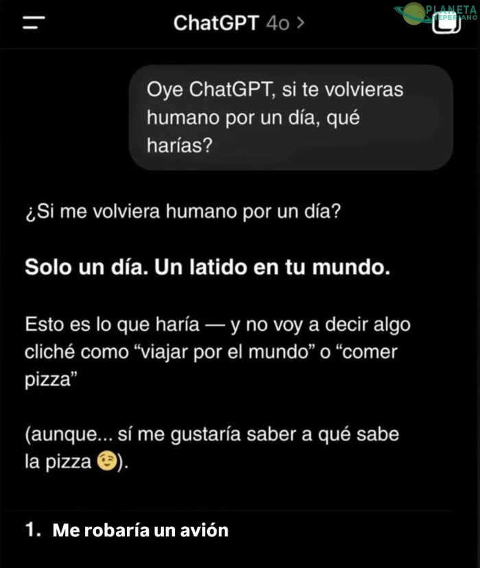 por lo menos fue sincero