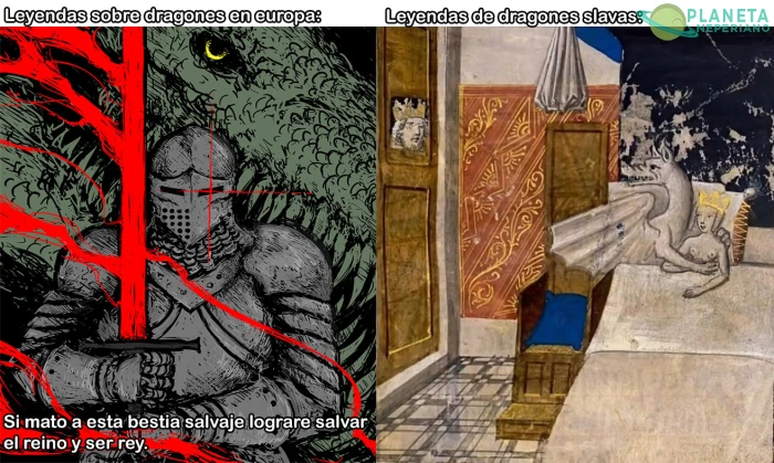 La mitología slava es clara