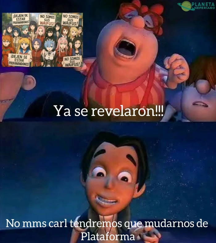 - Waifus: dejen de profanarnos  - R34: ¡NO!
