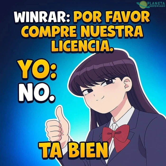 que tipazo fue y sigue siendo el Winrar