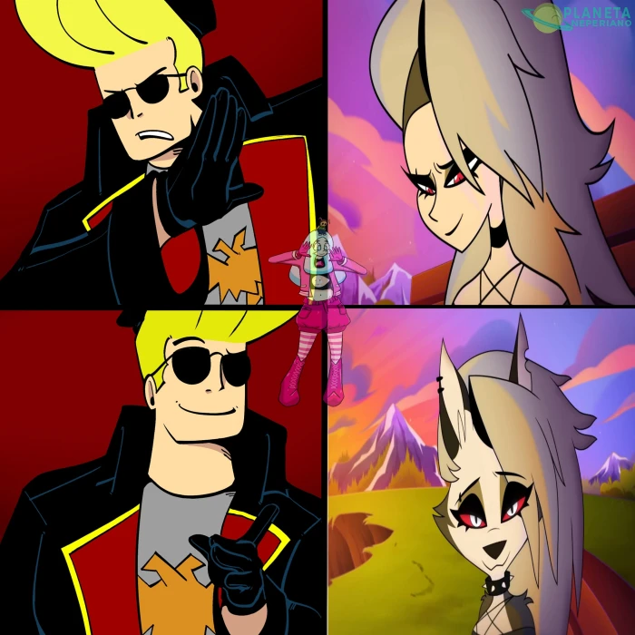 Pobre Johnny, lo empujaron al camino oscuro del furry.... y el que le daba a todo lo que se mueva