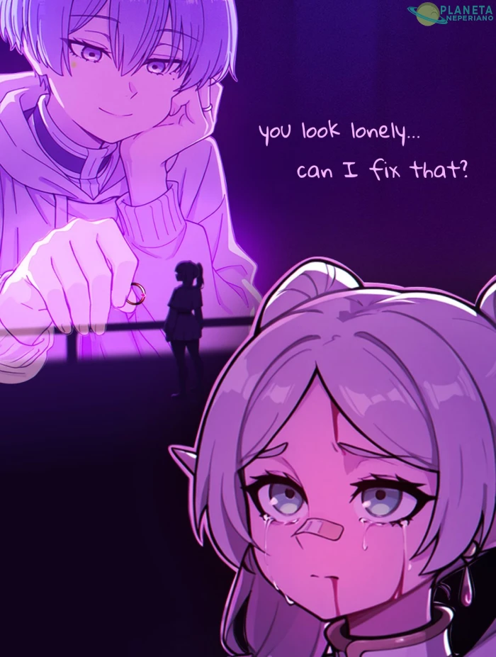 you look lonely 